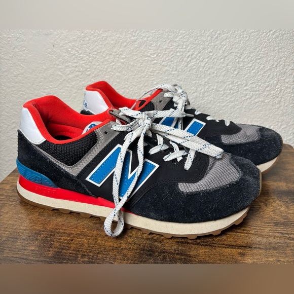 New Balance 574 Core Plus Neo Classic Phantom Blue Nebula Men’s 7 Women’s 8.5 - Picture 2 of 9